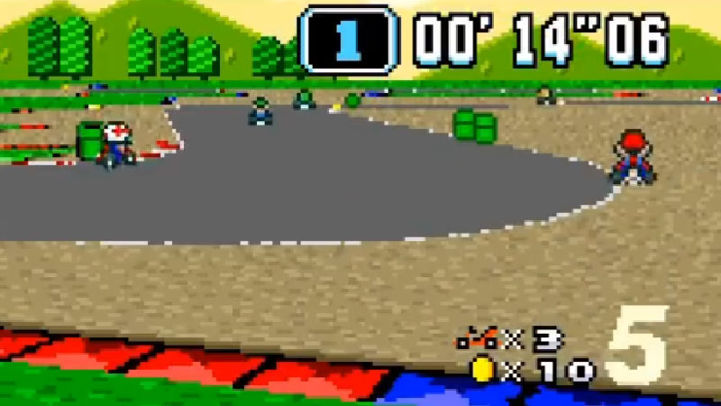 Mario Kart Sliden